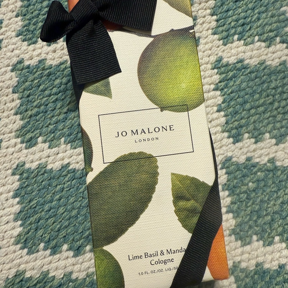 Jo Malone Lime Basil & Mandarin Cologne with Black Ribbon